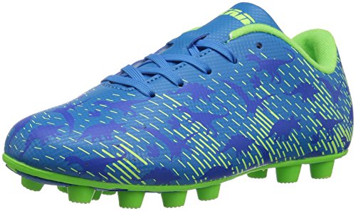 Vizari Baby Dino Soccer Shoe, Blue/Green, 9.5 Regular US Toddler