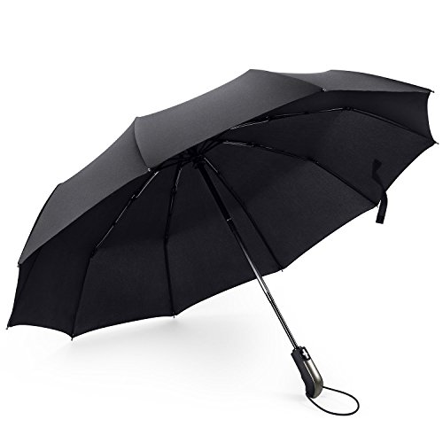Auto Open Close Umbrella Travel Windproof Compact Umbrella For Men Women