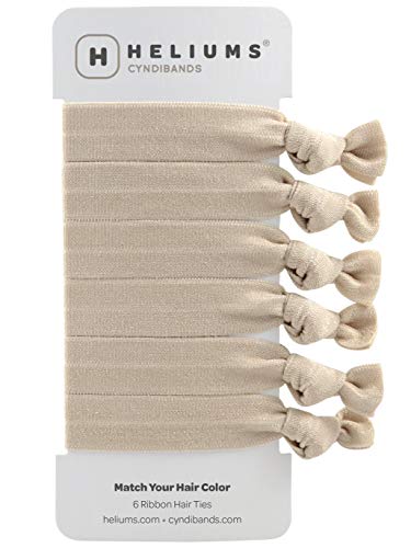 Cyndibands Match Your Hair Color Elastic Hair Ties - 6 Count