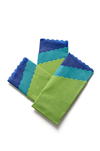 Organic Reusable Food Wraps by ETEE, 3 Packs of 3 (9 Total) Eco-Friendly Food Wraps - Compostable & Plastic Free (3)