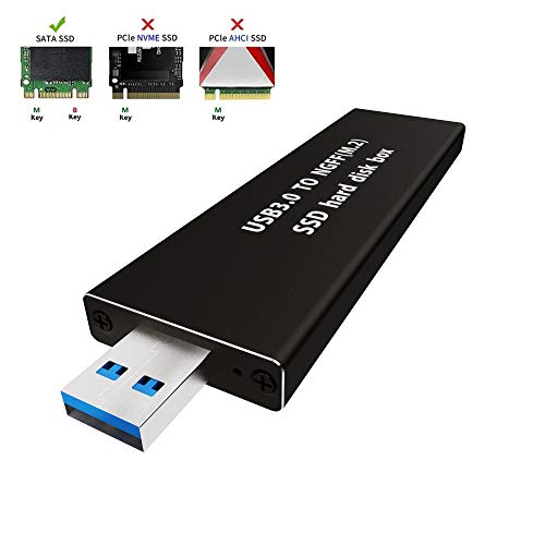 QNINE SSD Enclosure for Macbook Air 2010 2011, A1369 A1370 Hard Drive USB 3.0 External Reader Adapter With Case Support MC503 MC504 MC965 MC966 MC505 MC506 MC968 MC969