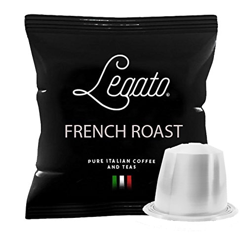 Legato Espresso Single Serve Capsules (French Roast, 100 Count)