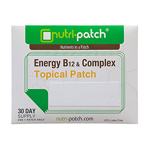Book Cover B12 & Complex Topical Patch. Nutrients in a Patch from Nutri-PatchÂ®