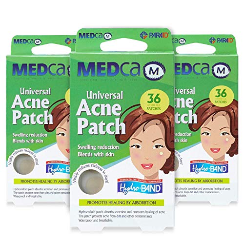 Book Cover Acne Care Pimple Patch Absorbing Cover - Hydrocolloid Bandages (108 Count) Two Universal Sizes, Acne Spot Treatment for Face & Skin Spot Patch That Conceals Acne, Reduces Pimples and Blackheads
