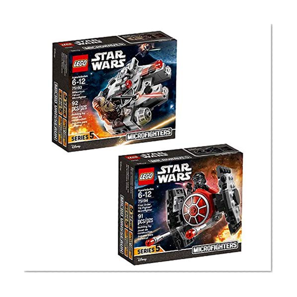 Book Cover LEGO Star Wars Microfighter Bundle Building Kit (183 Piece)