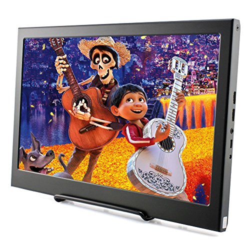 Elecrow 13.3 Inch Raspberry Pi Display Portable Monitor 1920X1080 IPS with Dual Mini HDMI External Monitor Compatible with Raspberry Pi Game Console Win PC