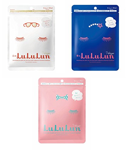 [Value Set] Lululun Face Mask 3 Types New for 2018 (Total 21 Sheets)