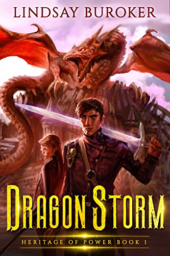 Book Cover Dragon Storm (Heritage of Power Book 1)
