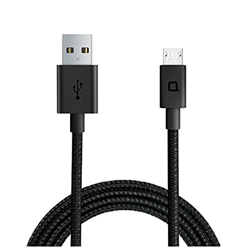 [3 Pack] nonda ZUS Super Duty USB A to Micro USB Cable with Aramid Fiber, 4ft/1.2m, Charger and Data Sync for Android Smartphones Including Samsung, Nexus, LG, Kindle (Black)