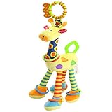 FOREAST 1 Kids Handbells Rattles Baby Soft Plush Toys Developmental Infant Birthday Present