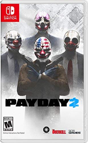 Book Cover Payday 2 - Nintendo Switch