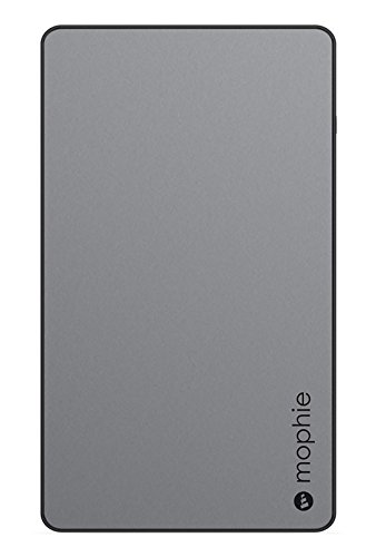 mophie powerstation External Battery for Universal Smartphones and Tablets (6,000mAh) - Space Grey (Renewed)