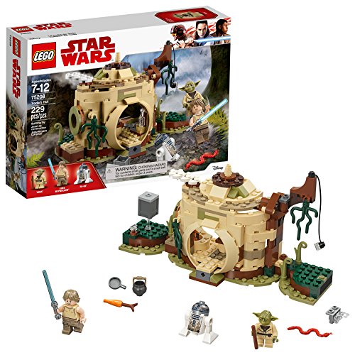 Book Cover LEGO Star Wars: The Empire Strikes Back Yoda’s Hut 75208 Building Kit (229 Piece)