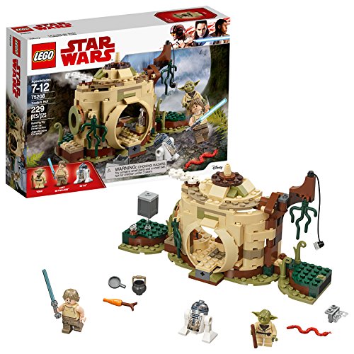LEGO Star Wars: The Empire Strikes Back Yoda’s Hut 75208 Building Kit (229 Piece)