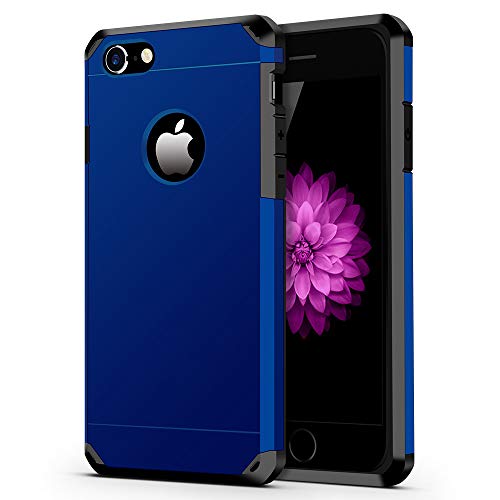 ImpactStrong iPhone 6 / 6s Case, Heavy Duty Dual Layer Protection Cover Heavy Duty Case for Apple iPhone 6 / 6s (Navy Blue)