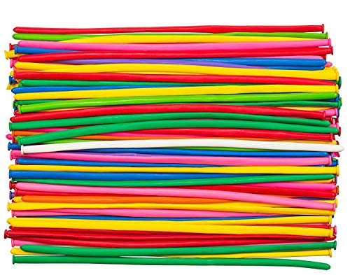 100 Premium Twisting Balloons – Refill Kit for Animals Sculpting for Professionals