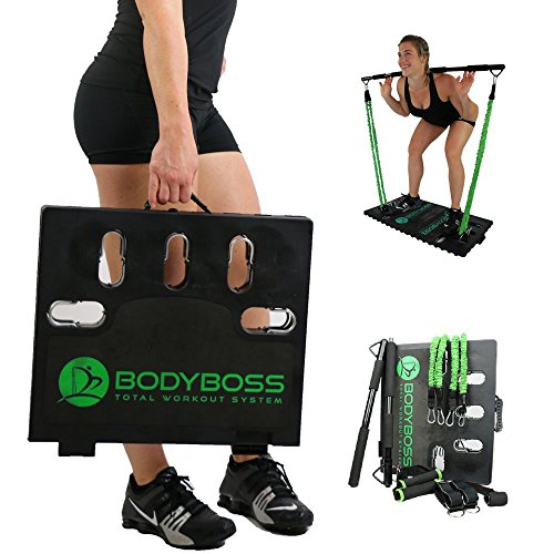 BodyBoss Home Gym 2.0 - Full Portable Gym Home Workout Package