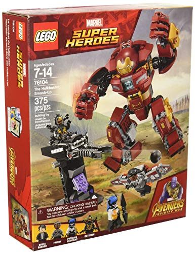Book Cover LEGO Marvel Super Heroes Avengers: Infinity War The Hulkbuster Smash-Up 76104 Building Kit (375 Piece)
