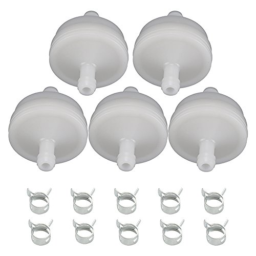 Panari (Pack of 5 0D6313 Fuel Filter for Generac GP15000 GP17500 IQ2000 XG4000 XG7000 XG7000E XG8000 XG8000E XG10000E XP6500E XP8000E XP10000E GT990 GTH990 410cc 992cc Portable Generator