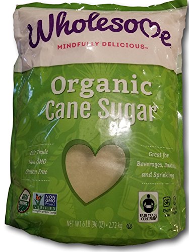 Book Cover Wholesome Organic Fair Trade Cane Sugar (6lb)