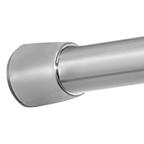 iDesign InterDesign Constant Bathroom Shower Curtain Rod-50-87, Brushed Stainless Steel-Set of 2 Forma Tension Rod - Large, 2 Pack, 50-87", 2 Count