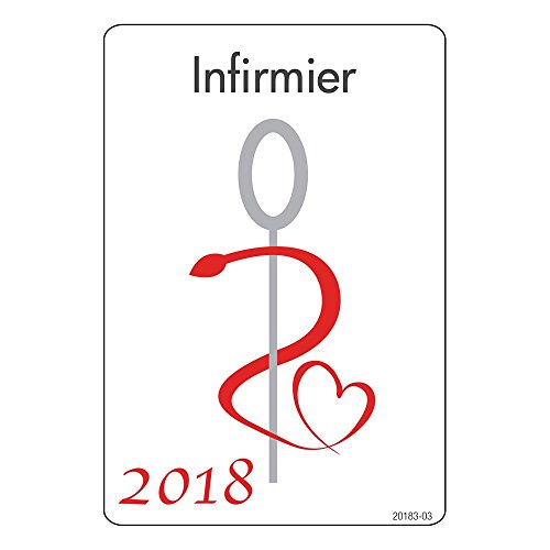 Caducée coeur infirmier 2018