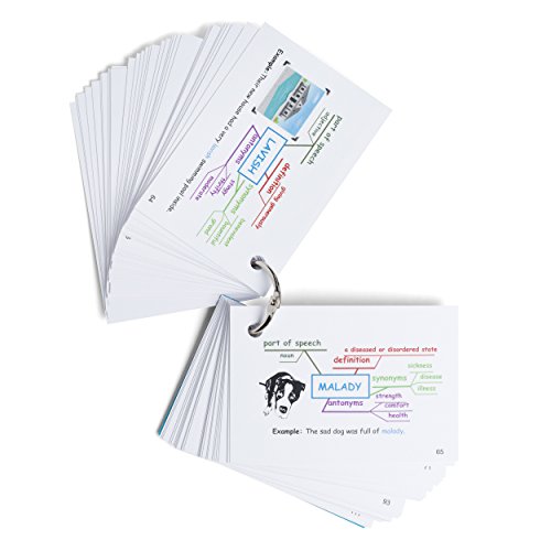 AKLAT 11+ Vocabulary Flashcards- Synonyms and Antonyms: Includes 11plus English Practice Paper and Cloze Test x10 (Opt-in to Download)