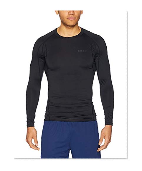 Tesla Maillot de Compression pour Homme 100% Protection intégrale pour Sports Sportifs L A MUD11-KLB