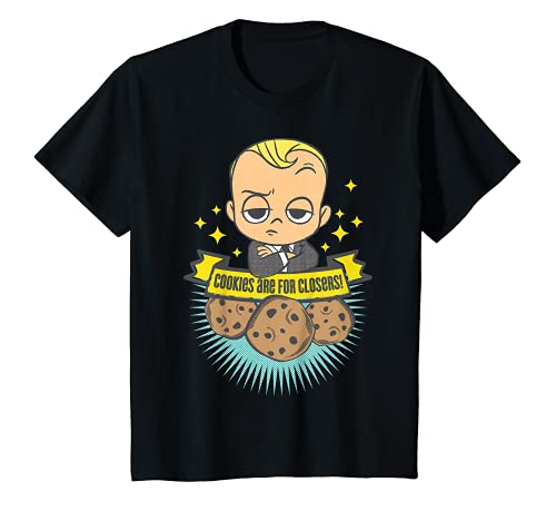 Kids DreamWorks The Boss Baby "Cookies are for Closers" T-Shirt
