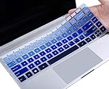CaseBuy Keyboard Cover Compatible HP Pavilion x360 14M-BA 14M-CD 14-BF 14-cm Series 14M-BA011DX 14M-BA013DX 14M-BA015DX 14-BF040WM 14M-CD0001DX 14M-CD0003DX 14 inch Protective Skin, Gradual Blue