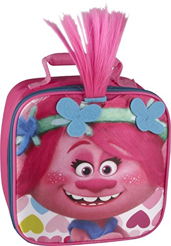 Book Cover Thermos Licensed Novelty Lunch Kit, Trolls - Poppy Face