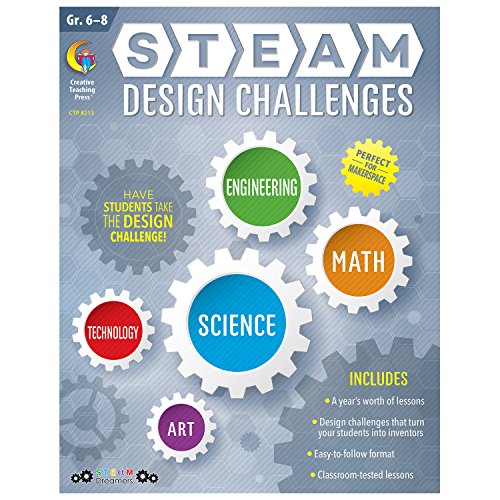 Book Cover Creative Teaching Press STEAM Design CTP (8213)