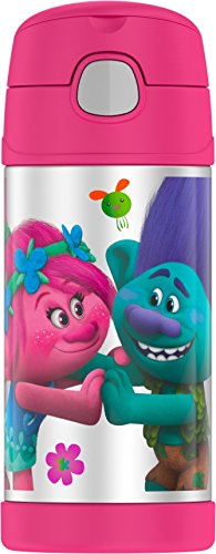 Book Cover Thermos F4017TRO6 Funtainer 12 Ounce Bottle, Trolls
