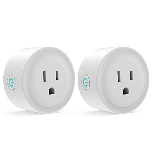 Book Cover Smart Plug WiFi Outlets Electrical Socket 2 Pack, Work with Alexa Google Assistant&IFTTT, Smart Life APP Control Timing/Switch, ETL FCC Listed, No Hub Required(2.4GHz, 10A)-Avatar Controls