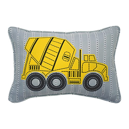 Waverly Under Construction Modern Graphic Decorative Throw Pillow, 12 in x 18 in, Multicolor
