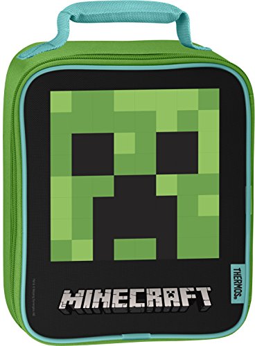 Book Cover Thermos Soft Lunch Kit, Minecraft - Upright