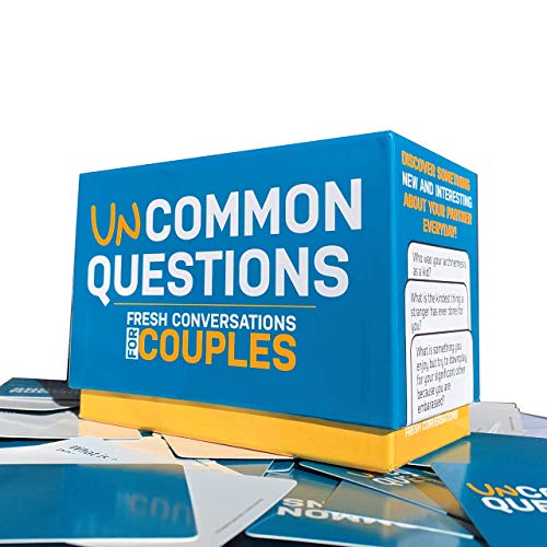 Book Cover Uncommon Questions 200 Fresh Conversations Starters for Couples Daily Tool to Reconnect with Your Partner | Quick Relationship Strengthener | Works Great for Groups