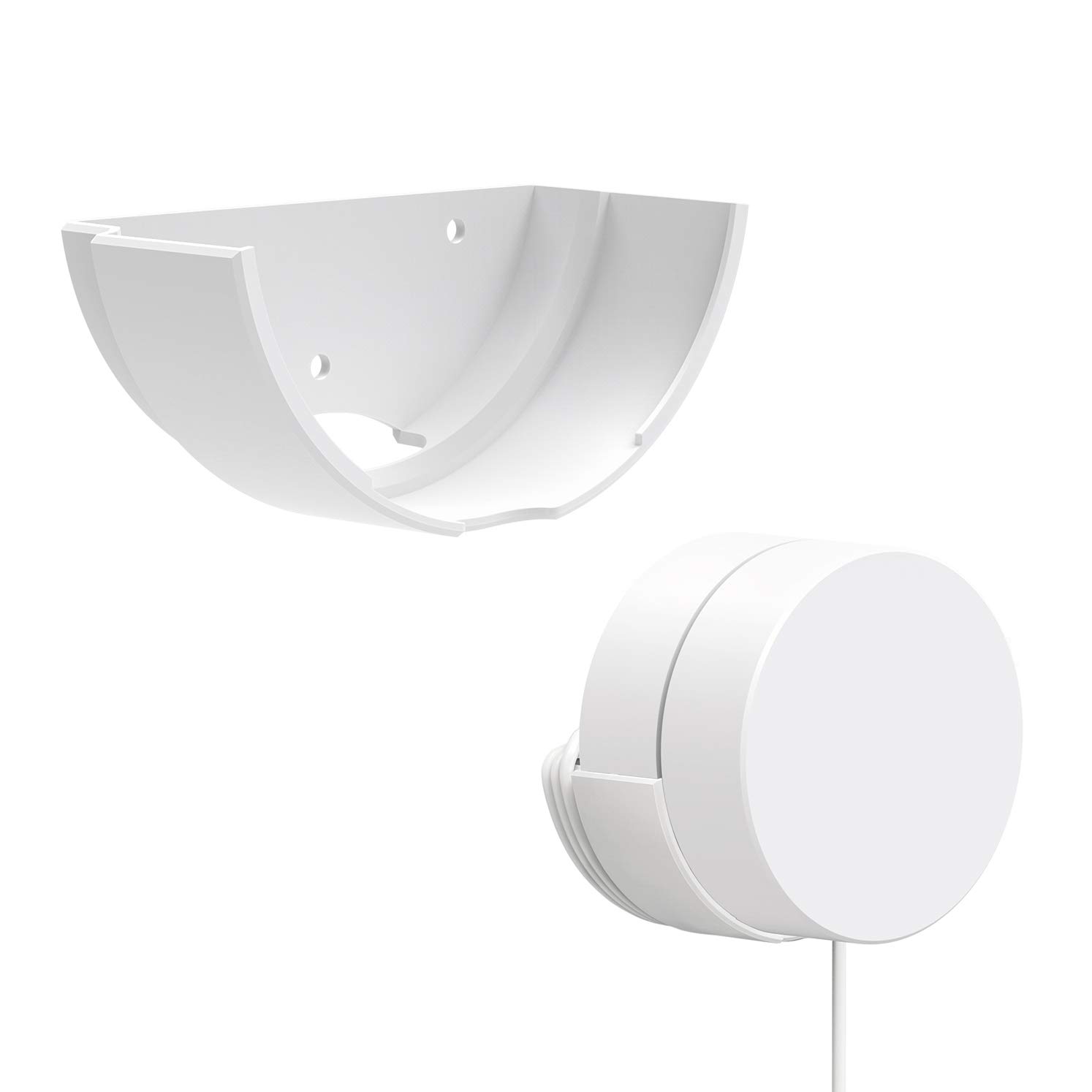 Deeroll Google WiFi Wall Mount Bracket,Fits Snugly to Google WiFi,Best Design for Winding Power Cord,1 Pack