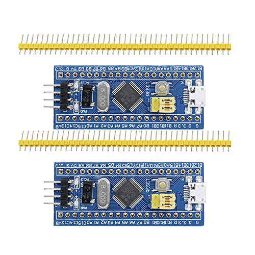 Book Cover Aideepen 2pcs 40pin STM32F103C8T6 ARM STM32 SWD Minimum System Board Micro USB Development Learning Board Module