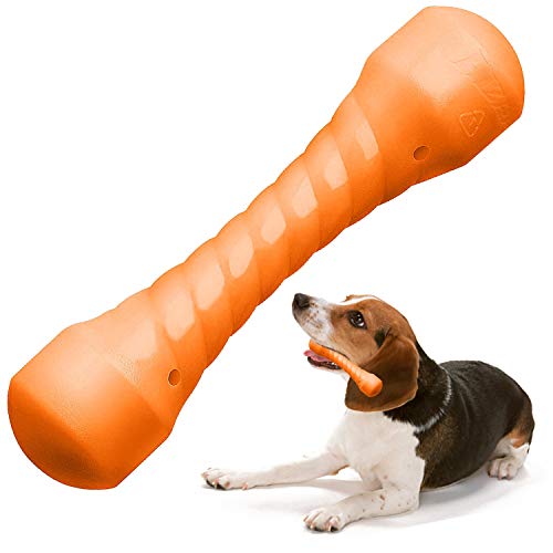 ucho Chew Toys for Aggressive Chewers - Indestructible Tough Strong Durable Natural Rubber Bone Toy for Puppy Dogs