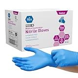 MED PRIDE Medical Examination Nitrile Gloves|Medium Case of 2000| Blue, Latex/Powder-Free, Non-Sterile Exam Gloves| Professional Grade for Hospitals, Law Enforcement, Tattoo Artists, First Response