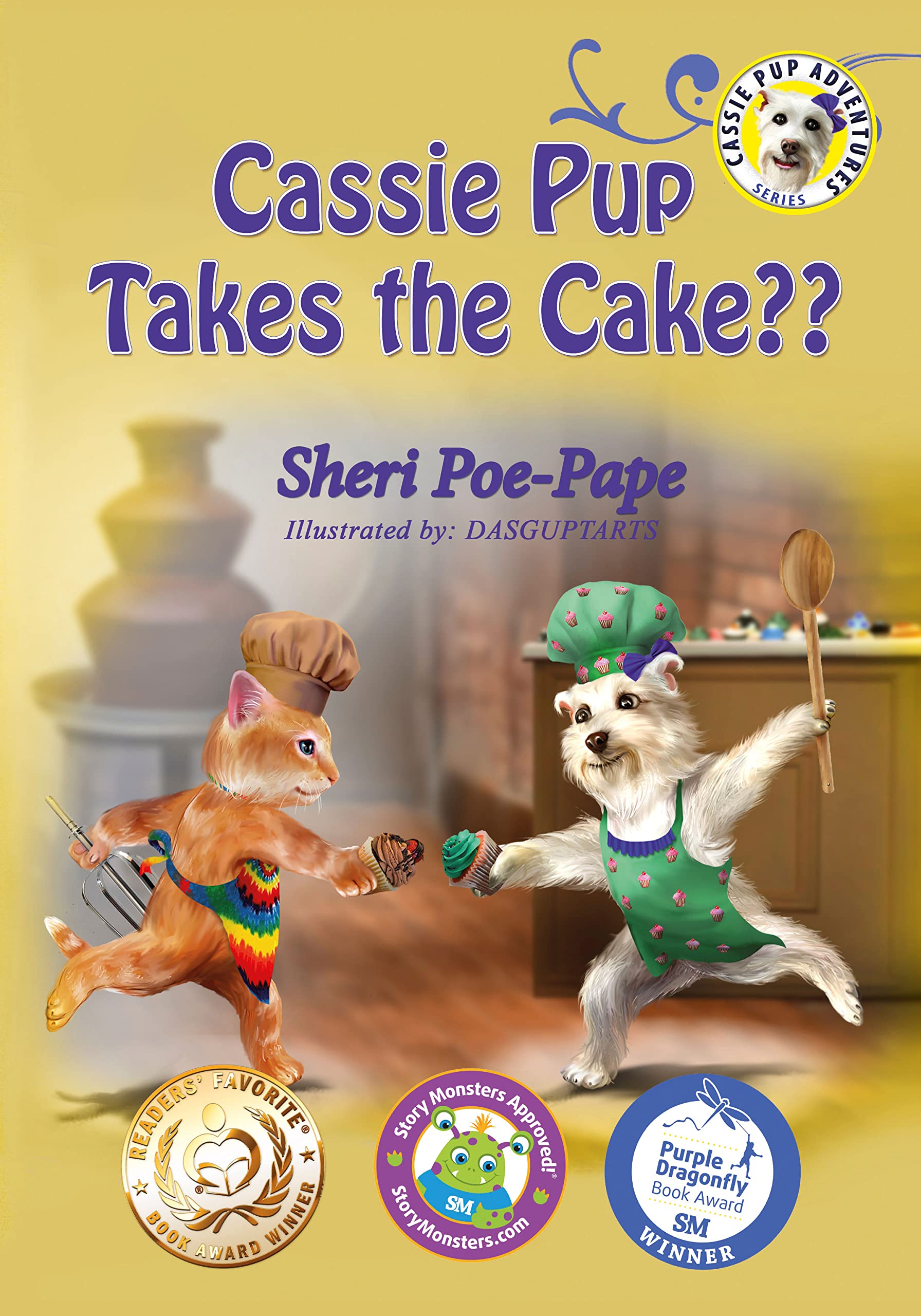 "Cassie Pup Takes the Cake??": Cassie Pup Series (2020 B.R.A.G. Medallion Award) (Cassie's Marvelous Music Lessons (Cassie Pup Books) Book 2)