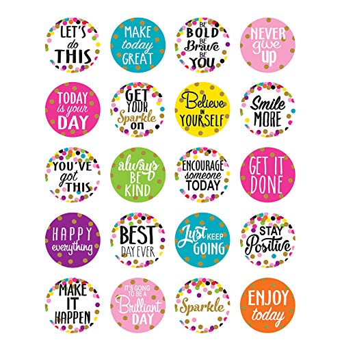 Book Cover Confetti Words to Inspire Planner Stickers