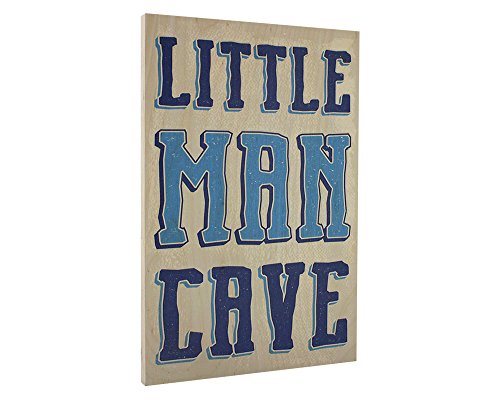 Book Cover Elegant Signs Toddler Boys Room Wall Decor Art for Kids Bedroom - Lil Man Cave Wood Sign
