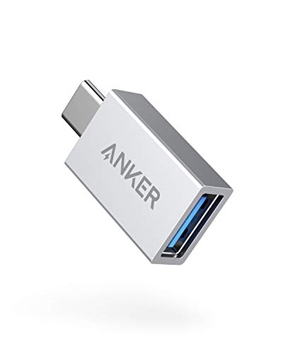 Anker USB C to USB 3.0 Adapter, Type C to USB Female OTG Converter for C Port MacBook Pro/Air (2018), Dell XPS, Samsung Galaxy Note 8/Note 9/S8/S9/S10, LG G5/G6, Nexus 5X, and More Type-C Devices