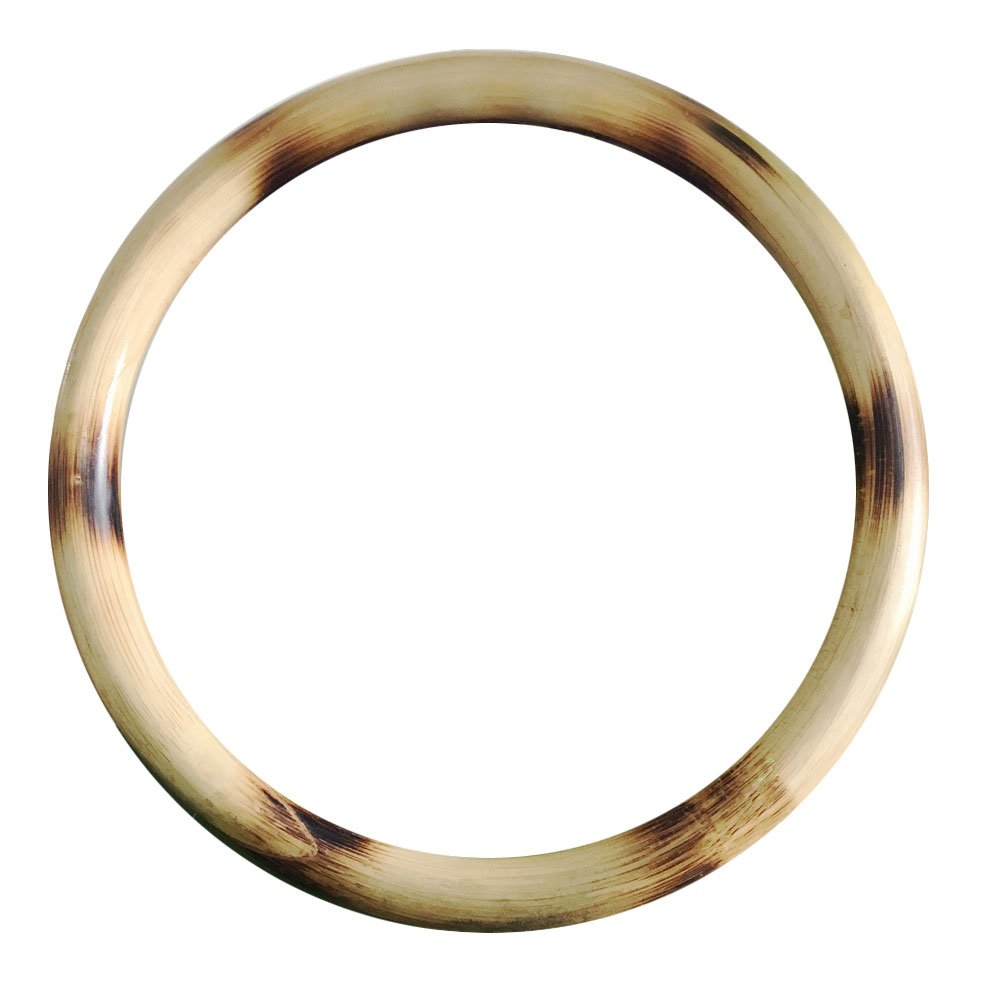 ZooBoo Wing Chun Rattan Ring - Natural Wood Rings Wing Tsun Kung Fu Wrist Hand Strength Training Equipment Yewen Sau Sticky IP Man Siu Lum Kung Fu Rings - Rattan 9 inch