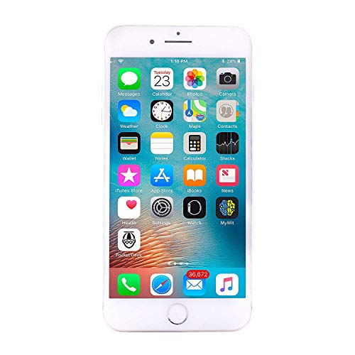 Apple iPhone 8 Plus, 64GB, Silver - For AT&T / T-Mobile (Renewed)