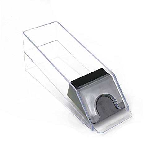 GSE Games & Sports Expert 6-Deck/8-Deck Clear Acrylic Blackjack Dealing Shoe (6 Deck)