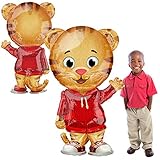 Anagram Daniel Tiger 48" Airwalker Balloon, Yellow, 1 Count, Children, Birthday