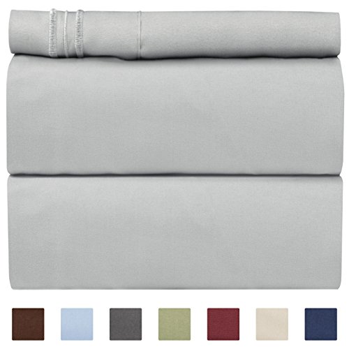 Book Cover Twin XL Sheet Set - 3 Piece - College Dorm Room Bed Sheets - Hotel Luxury Bed Sheets - Extra Soft Sheets - Deep Pockets - Easy Fit - Breathable & Cooling Sheets - Bed Sheets - Twin - Twin XL Bed Sheet